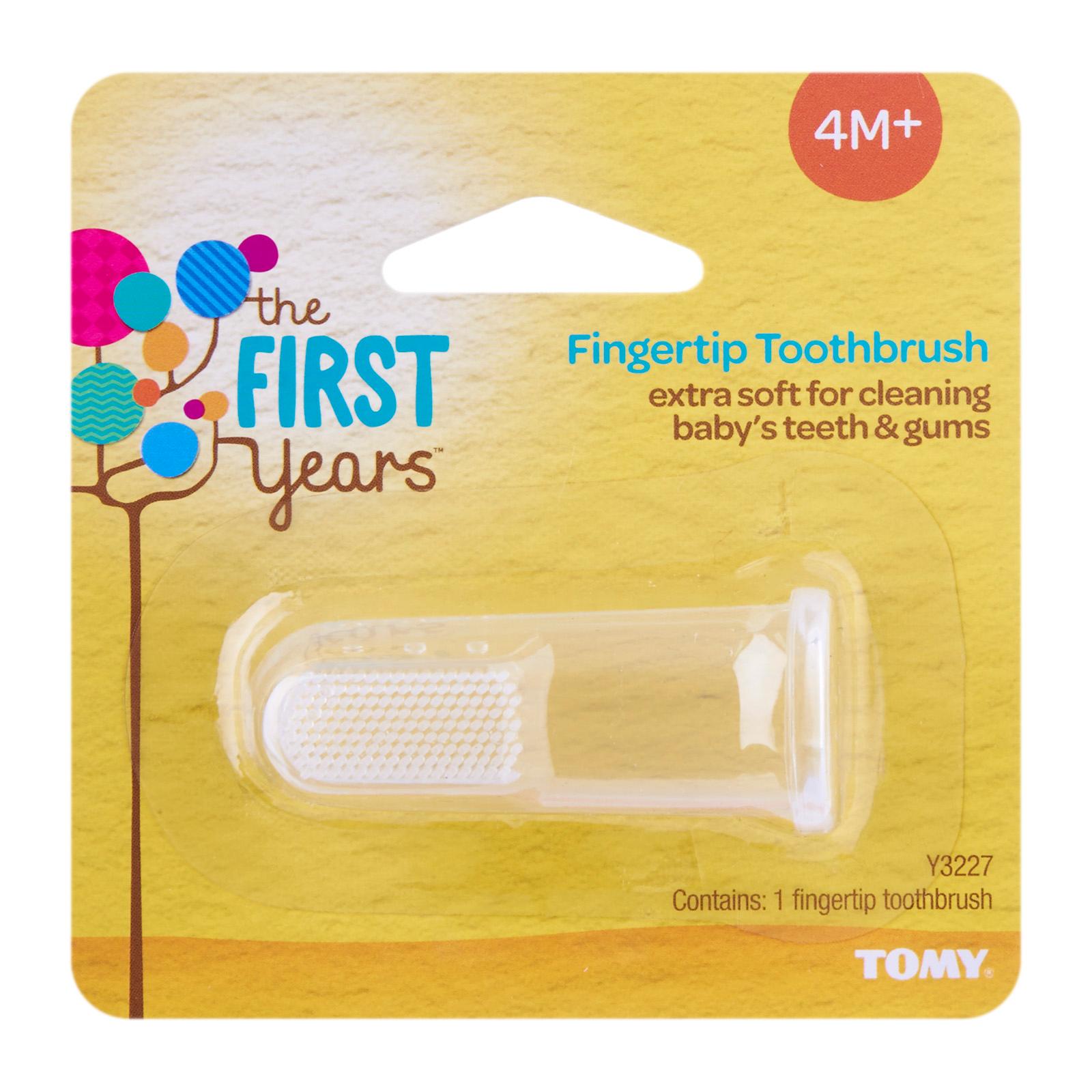 THE FIRST YEARS Fingertip Toothbrush